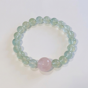 ✦ Clear Quartz & 925 Silver Beaded Bracelet - Velora Crystal
