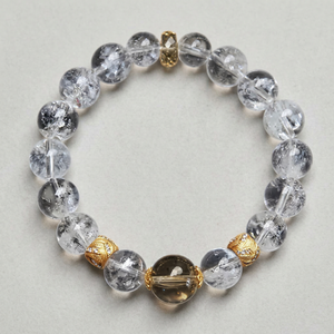 Velora White Agate Peace Beaded Bracelet hero